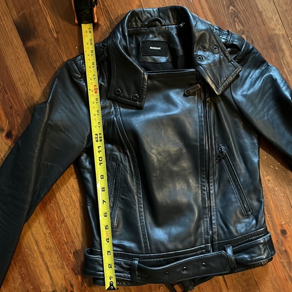 Rudsak Leather Moto Jacket (XS) - Picture 9 of 12